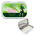 Large White Mint Tin w/Full-Color Custom Label